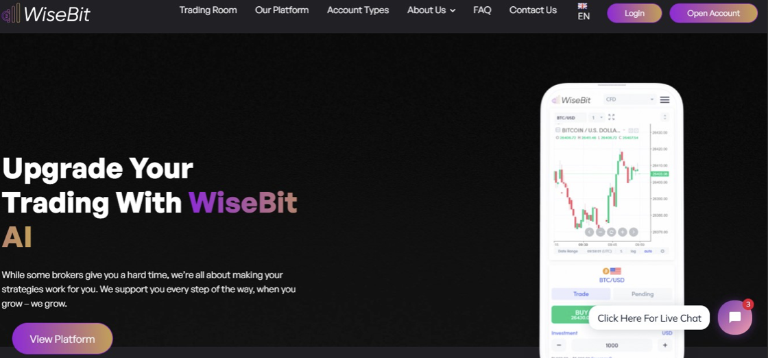 WiseBit AI Website